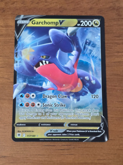 Garchomp V 117/189 Astral Radiance Full Art Holo Pokemon TCG - Image 1