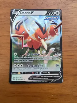 Dodrio V 201/264 Fusion Strike Full Art Pokemon Card - Image 1