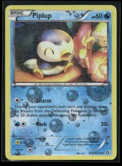 Piplup RC6/RC25 Holo Legendary Treasures: Radiant Collection LP Pokemon - Image 1