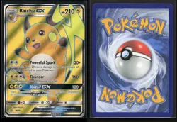 Raichu GX - SM90 Holo Sun & Moon Promo LP Pokemon - Image 3