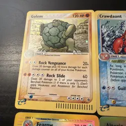 Vintage Pokemon Lot Of 12 E-Reader Expedition Sandstorm Holo Reverse Holo Cards - Image 2