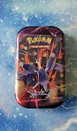 Pokemon TCG Mega Evolution Mega Heroes Sealed Mini Tin - Image 1