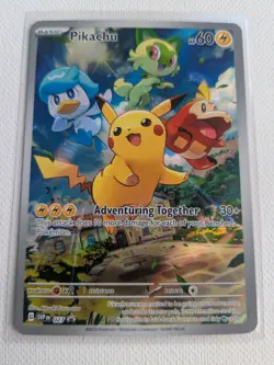 PIKACHU 027 SVP SCARLET VIOLET PROMO Pokemon TCG NM - Image 1