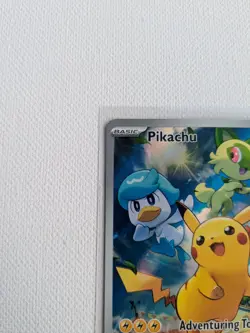 PIKACHU 027 SVP SCARLET VIOLET PROMO Pokemon TCG NM - Image 5