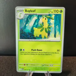 Bayleef 009/132 Common Mega Evolution Pokemon NM - Image 1