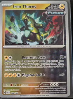 🔥 140 Card Complete c/u/r reverse holo master Set Pokemon Temporal Forces - Image 3