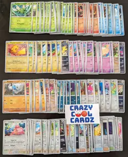 🔥 140 Card Complete c/u/r reverse holo master Set Pokemon Temporal Forces - Image 4