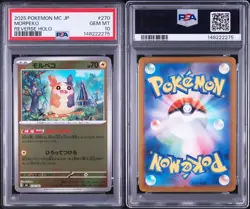 PSA10 Morpeko Reverse Holographic Pokemon Card Japanese - Image 1
