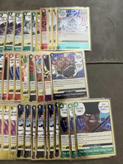 One Piece CCG Lot Of 80 Foil Event Cards NM - Image 4