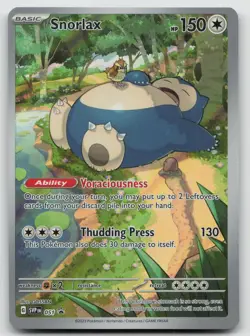Snorlax Holo SV: Scarlet & Violet Promo Cards SVP051 NM - Image 1
