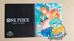 ONE PIECE CARD GAME Championship Nami Official Playmat Bandai TCG Card Game Mat - Image 1