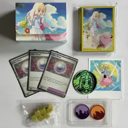 Lillie's Premium Collection Deck Box, Card Sleeves, Dice - NO BOOSTERS OR PROMO - Image 1