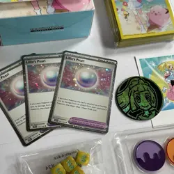 Lillie's Premium Collection Deck Box, Card Sleeves, Dice - NO BOOSTERS OR PROMO - Image 2