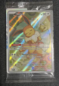 SEALED Eevee 173 Sv: Scarlet & Violet Prismatic Evolutions ETB Promo Card Holo - Image 1