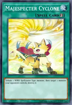 Majespecter Cyclone - DOCS-EN060 Super Rare | Yu-Gi-Oh! Card - Image 1