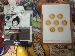 Dragon Ball Manga Booster Card Fusion World E-48 Silver Energy Marker - Image 2