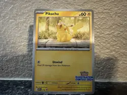 Pikachu - 214 (Illustration Contest 2024) All Three Promo Cards Included! - Image 1