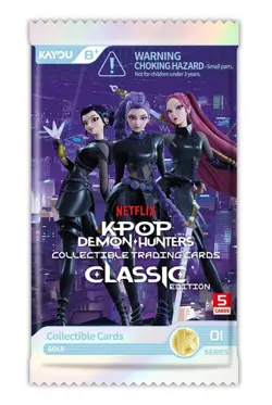 KPop Demon Hunters-Collectible Trading Cards-Classic Edition Foil Box - Image 2