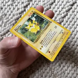 Pikachu Non-Holo 1999 WOTC Pokemon Card 60/64 Jungle Set LP - Image 3