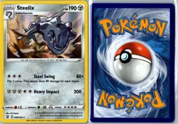 Steelix Holo Battle Styles 099/163 Rare Near Mint - Pokemon Card - Image 3