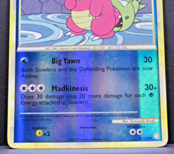 Pokemon Slowbro HeartGold SoulSilver Reverse Holo Card 52/123 LP Condition - Image 3