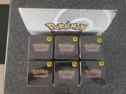 Pokemon Cards TCG 25H1 Stacking Tins Display Case of 6 Dollar General En 2025 - Image 2