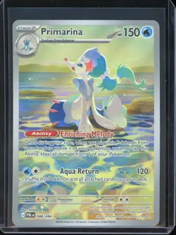 Primarina Pokemon Card (Pitch Black 088/084) Illustration Rare - Image 1
