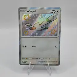 Wingull 203/091 SV: Paldean Fates Shiny Rare Pokemon TCG Card NM - Image 2