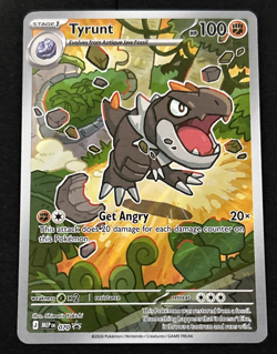 Tyrunt 070 Promo Card Prefect Order Etb Promo Full Art LP - Image 1