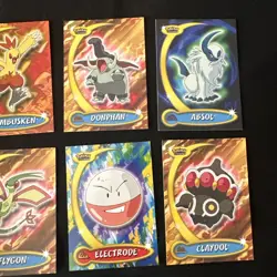 Lot Of 10 Vintage Topps Pokemon Advanced Challenge Cards Non Holo 2004 - Image 3