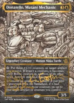 1 (One) - Teenage Mutant Ninja Turtles Collector Boosters magic MTG TMNT leo - Image 4