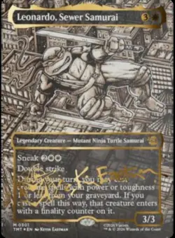 1 (One) - Teenage Mutant Ninja Turtles Collector Boosters magic MTG TMNT leo - Image 5