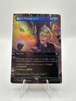 Flash Photography (Borderless) Commander: Final Fantasy Foil - Image 1