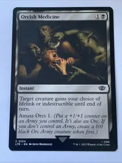 Orcish Medicine 104 MTG NM - ltr - Image 1