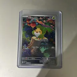 Pokemon TCG Sewaddle 087/086 White Flare Illustration Rare - Image 1