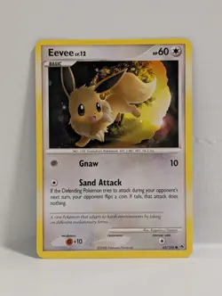 Eevee 63/100 Pokemon TCG Common Majestic Dawn LP - Image 1