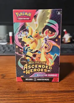 Pokemon TCG Mega Evolution—Ascended Heroes Booster Bundle Box 6 Packs English - Image 1