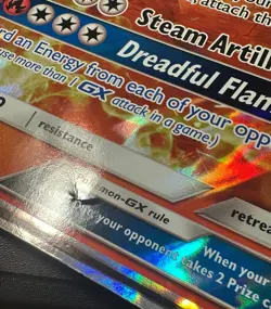 Pokemon Jumbo Promo Cards Lot Charizard GX SM195 & Meowth VMAX SWSH005 MP/HP - Image 5