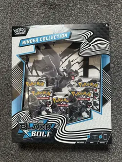 Pokemon Trading Card Game (TCG): Scarlet & Violet Black Bolt Binder Collection - Image 1