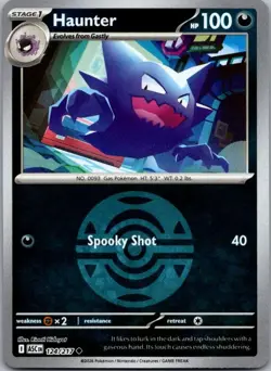 Haunter (Dusk Ball) 124/217 Uncommon Ascended Heroes Pokemon Reverse Holo NM - Image 1