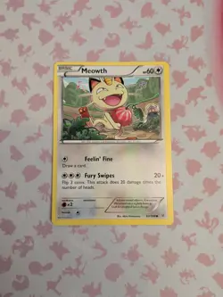 MEOWTH - 67 - 108 - C - ROARING SKIES - POKEMON - - - LP - Image 1