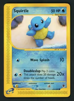 Squirtle - Pokemon 2002 Expedition #131 NM - Image 1