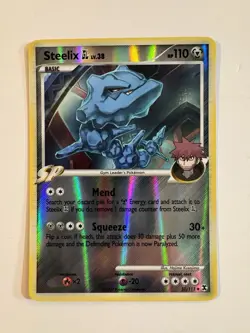 Steelix GL 51/111 Uncommon Rising Rivals Pokemon TCG Reverse Holo NM - Image 1