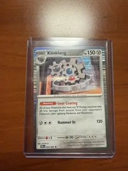 Klinklang 063/086 Holo Rare Black Bolt Pokemon Holo Near Mint - Image 1
