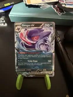 Gengar ex 104/162 SV05: Temporal Forces Holo Pokemon TCG - Image 1