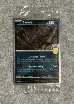 Zarude Pitch Black Promo GameStop NEW SEALED FREE SHIPPING SWIRL 🌀 - Image 1