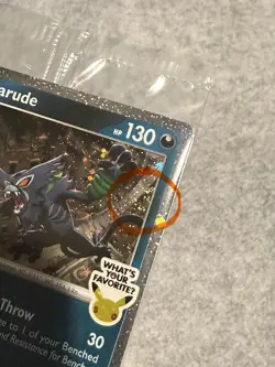 Zarude Pitch Black Promo GameStop NEW SEALED FREE SHIPPING SWIRL 🌀 - Image 3