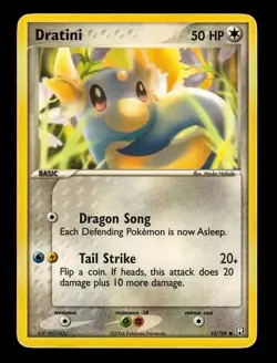 LP Dratini 53/109 Team Rocket Returns Pokemon 2004 Atsuko Nishida - Image 1