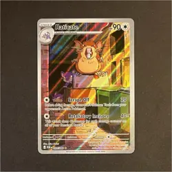 Pokemon Raticate 099/088 Illustration Rare Perfect Order NM - Image 1