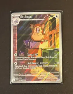 Pokemon Raticate 099/088 Illustration Rare Perfect Order NM - Image 4